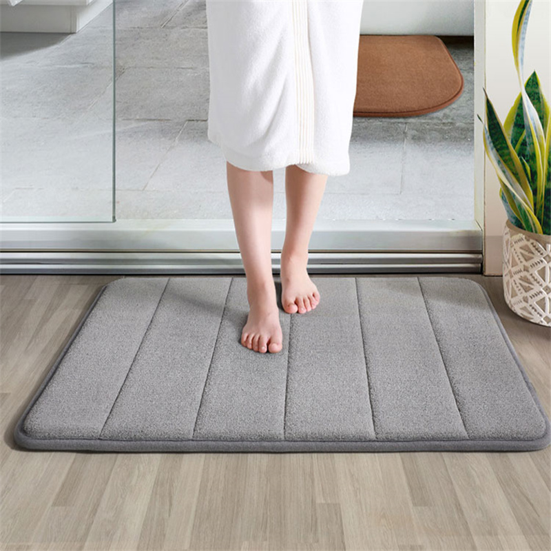 YWJM-01 Custom foam bathroom foot hotel shower bath mat